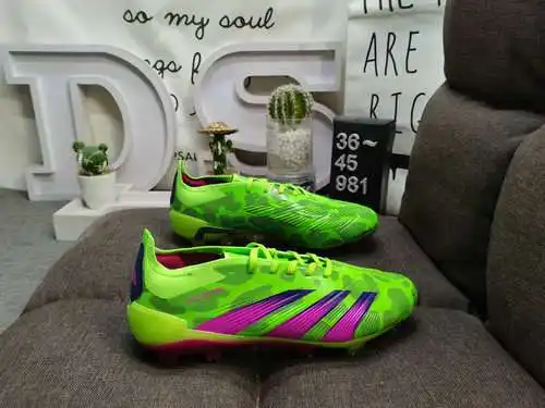 981D Falcon PREDATOR Elite FG Gen Pred zapatos de fútbol para adultos con picos