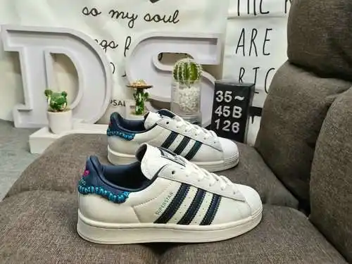 126DAdidas clover Originals Superstar shell toe zapatillas deportivas clásicas informales para todo 