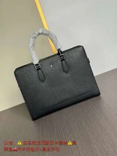 Maletín Bolso de hombre Wan@龙 Bolso bandolera Wan@龙 Hecho de cuero original superior importado Versi