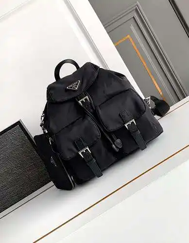Bolso de hombre P's Mochila P's Bolso bandolera P's Fabricado en piel de vacuno original importada C