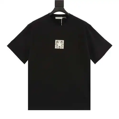 GVC 24ss 4G three-dimensional toothbrush embroidered short sleeves