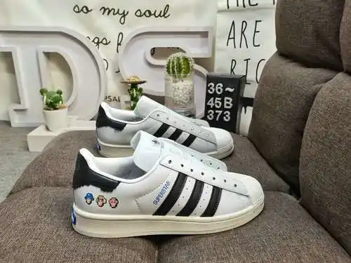 373DAdidas clover Originals Superstar shell toe zapatillas deportivas clásicas informales para todo 