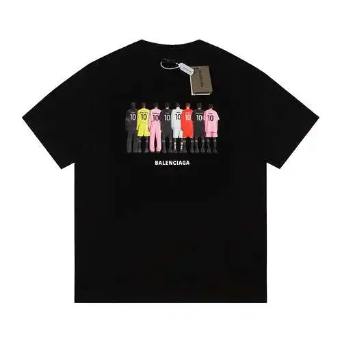 BLCG/Balenciaga new No. 10 player short-sleeved T-shirt