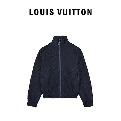 LV Louis Vuitton wool and cotton jacket
