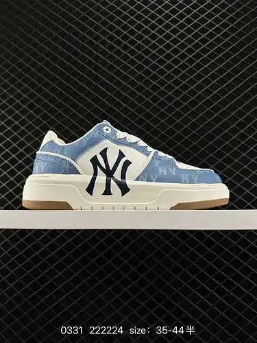 2 Los zapatos para hombres y mujeres de la marca deportiva MLB / Corea F&F son un sistema genuin