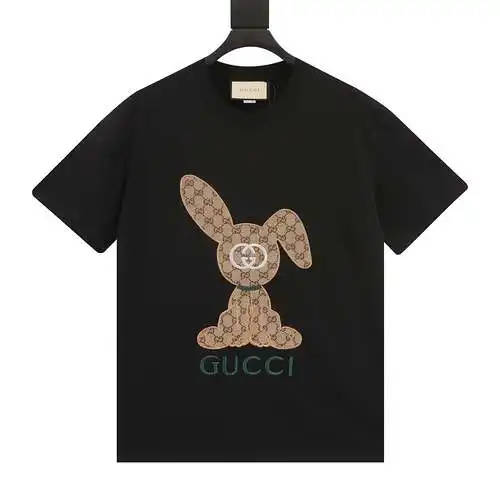 G Home 23ss presbyopia rabbit patch embroidered short sleeves
