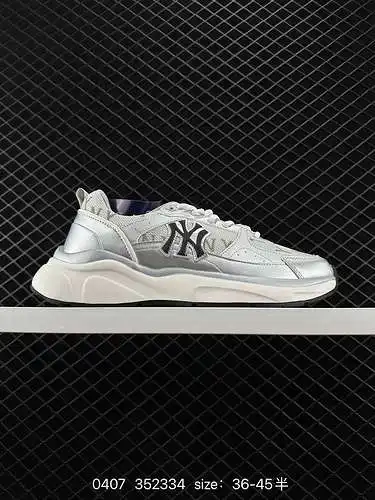 7 MLB Chunky Runner Artículo retro básico NY Yankees x MLB Chunky Runner Zapatillas deportivas infor
