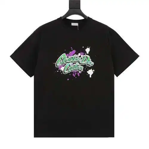 CD splash logo printed short sleeves