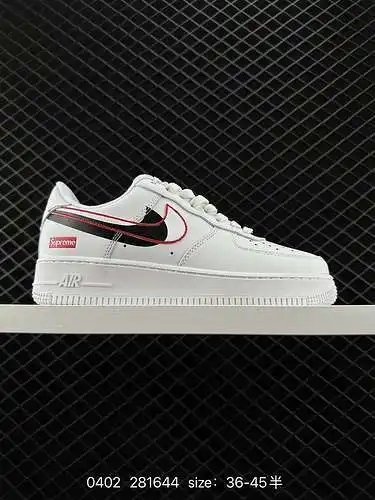 22 Nike Air Force Low Air Force 1 zapatillas deportivas informales, versátiles y de caña baja. La co
