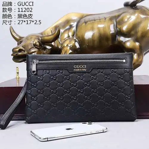 Bolso de mano GG bolso de hombre bolso bandolera GG Hecho de piel de vacuno original importada, alta