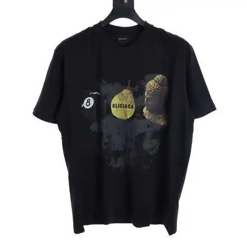 BLCG custard apple fruit print short-sleeved T-shirt