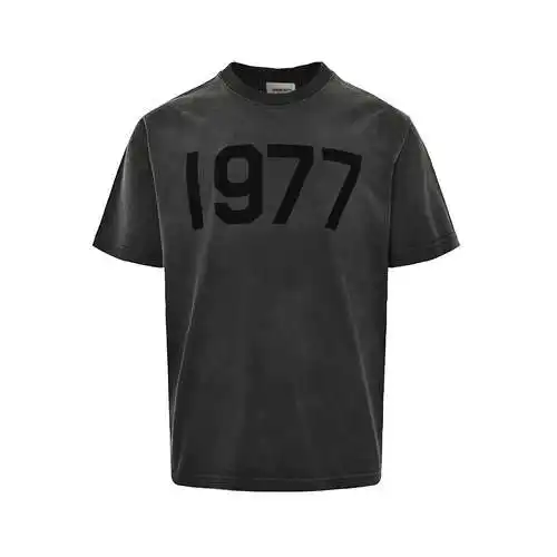 Fog 1977 washed flocked short sleeves