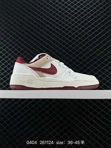 2 Nike FULL FORCE LO slam dunk series zapatos de skate deportivos casuales de caña baja están hechos