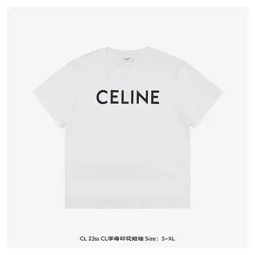 CL 23ss CL letter print short sleeves