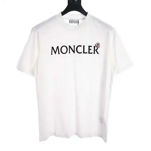 MC flocked letter logo short sleeves