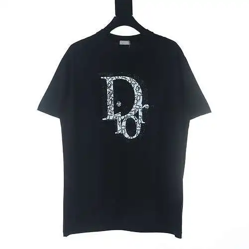 Dior CD presbyopic monogram short-sleeved T-shirt