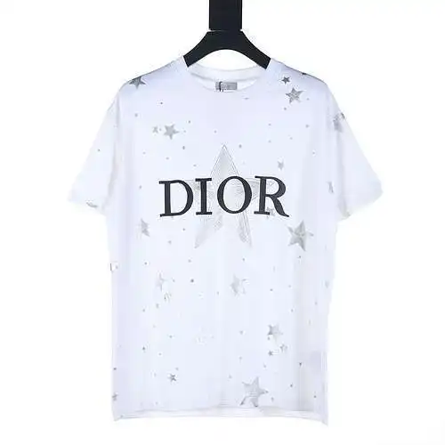 Dior CD star print short-sleeved T-shirt