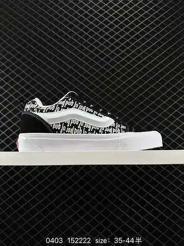 Zapatos de pan Vans Knu Skool Vans versión en el extranjero CDG Zapatos de patata súper populares de