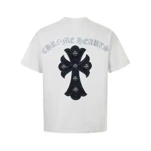 CH/Cro Heart 24FW text button one-frame short sleeves