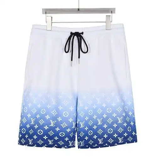 LV/Louis Vuitton 24SS gradient jacquard shorts