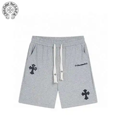 CH/Cro Heart patch embroidered shorts