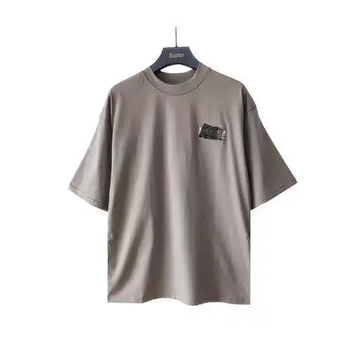 Balenciaga BLCG Coke embroidered tape short sleeves