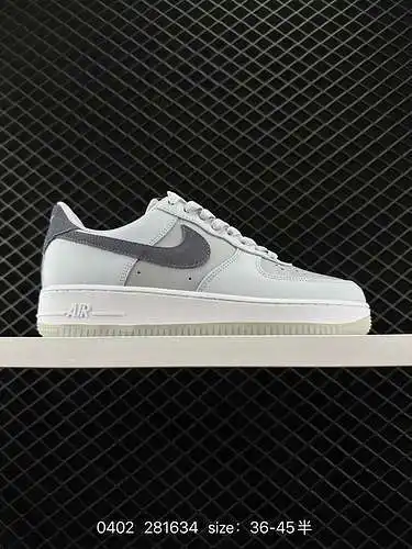 Nike Air Force Low Air Force 1 zapatillas deportivas informales, versátiles y de caña baja. La combi