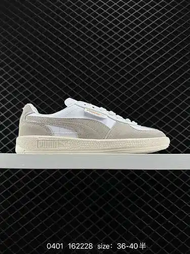4 Puma Palermo OG artículo retro Zapatillas Puma de entrenamiento moral de corte bajo, antideslizant