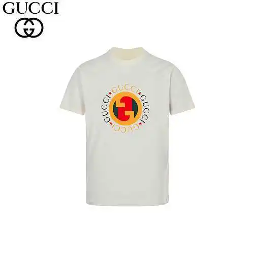 GC/Gucci 24Fw Star LOGO printed short sleeves