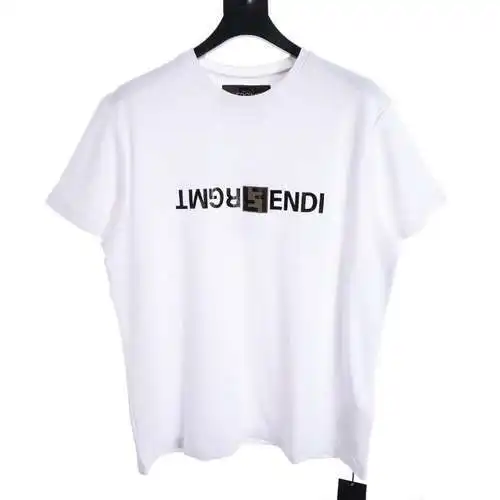 FD Fendi co-branded reverse letter short-sleeved T-shirt