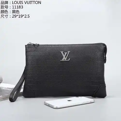 Bolso de mano Bolso de hombre LL Bolso bandolera LL Hecho de piel de vacuno única original importada