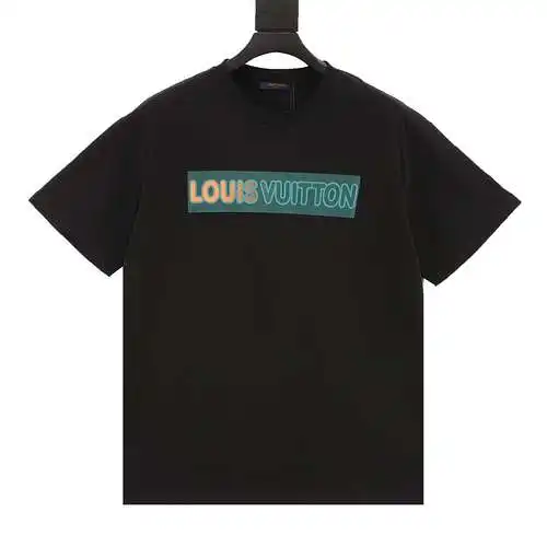 1V round neck printed T-shirt short sleeves