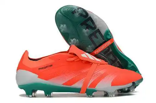 Llegada) Zapatillas de fútbol Adidas Falcon Essence totalmente tejidas de caña alta FG con cordones 