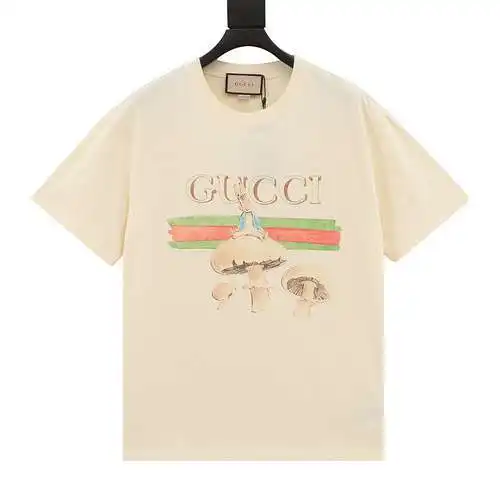 G Home Classic letter logo mushroom print T-shirt!