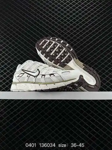 7 Nike p-6 utiliza materiales transpirables y superposiciones ingeniosas para reproducir el estilo d