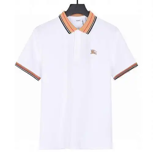 BBR Burberry 24ss new classic embroidered war horse series men's POLO shirt