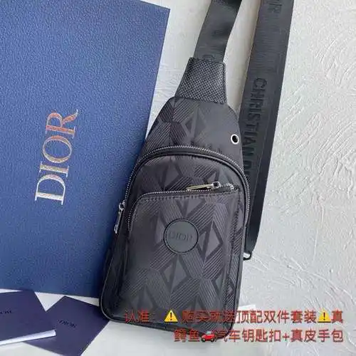 Bolso de pecho Bolso de hombre D's Bolso bandolera D's Hecho de piel de vaca original importada Cali