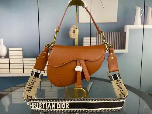 Bolso para las axilas Bolso para mujer D's Bolso bandolera D's Hecho de piel de vaca original import