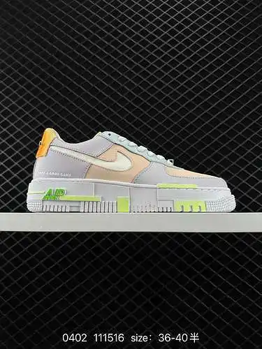 8 Beneficios de la oferta especial Nike Nike AF Pixel estilo funcional deconstruido Air Force 1 zapa