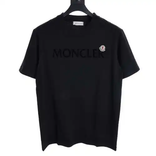 MC flocked letter logo short sleeves