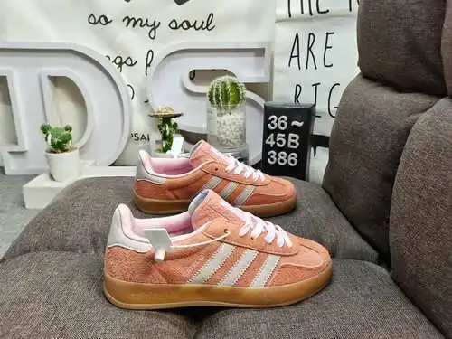 386D Zapatillas Adlidas originales Gazelle Indoor, auténticas, de tamaño medio, de nivel empresarial