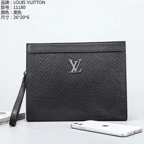 Bolso de mano Bolso de hombre LL Bolso bandolera LL Hecho de piel de vacuno única original importada