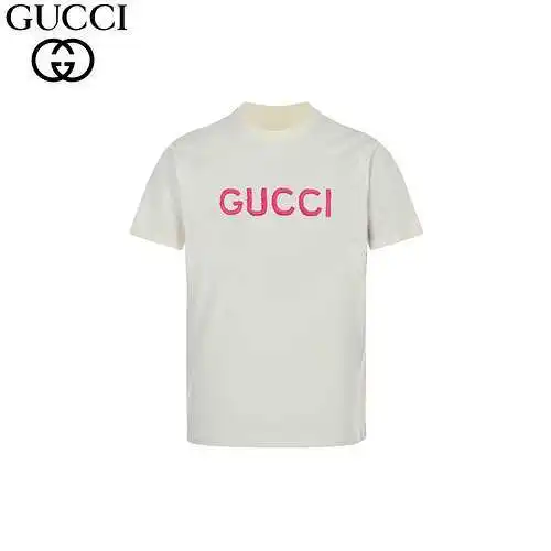 GC/Gucci 24S embroidered LOGO short sleeves