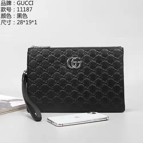 Bolso de mano GG bolso de hombre bolso bandolera GG Hecho de piel de vacuno original importada, alta
