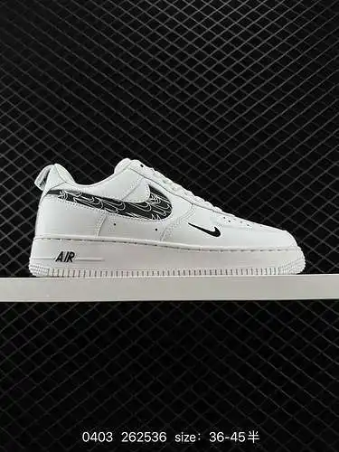 8 Nike Air Force Low Air Force One zapatillas deportivas informales, versátiles y de caña baja. La c