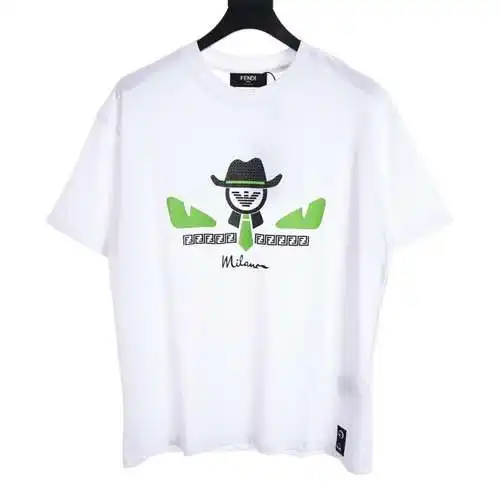 FD green eyes Galeries Lafayette short-sleeved T-shirt