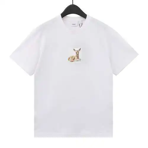 BBR short-sleeved T-shirt with lettering print on the back