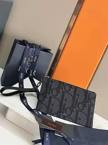 Bolso de mano DIOR, bolso de mujer Dior, fabricado en cuero original superior importado, versión rép
