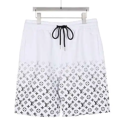 LV/Louis Vuitton 24SS gradient jacquard shorts
