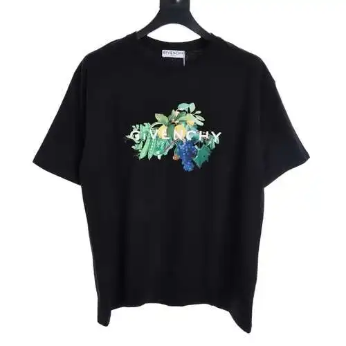 GVC new plant letter pattern printed short sleeves
